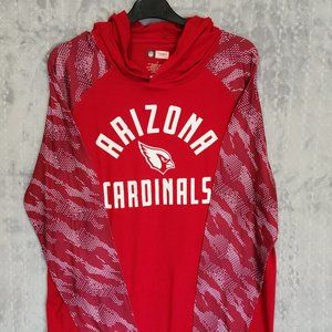 Zubaz Arizona Cardinals Team Apparel Hoodie Men Size X-Large - HAML9